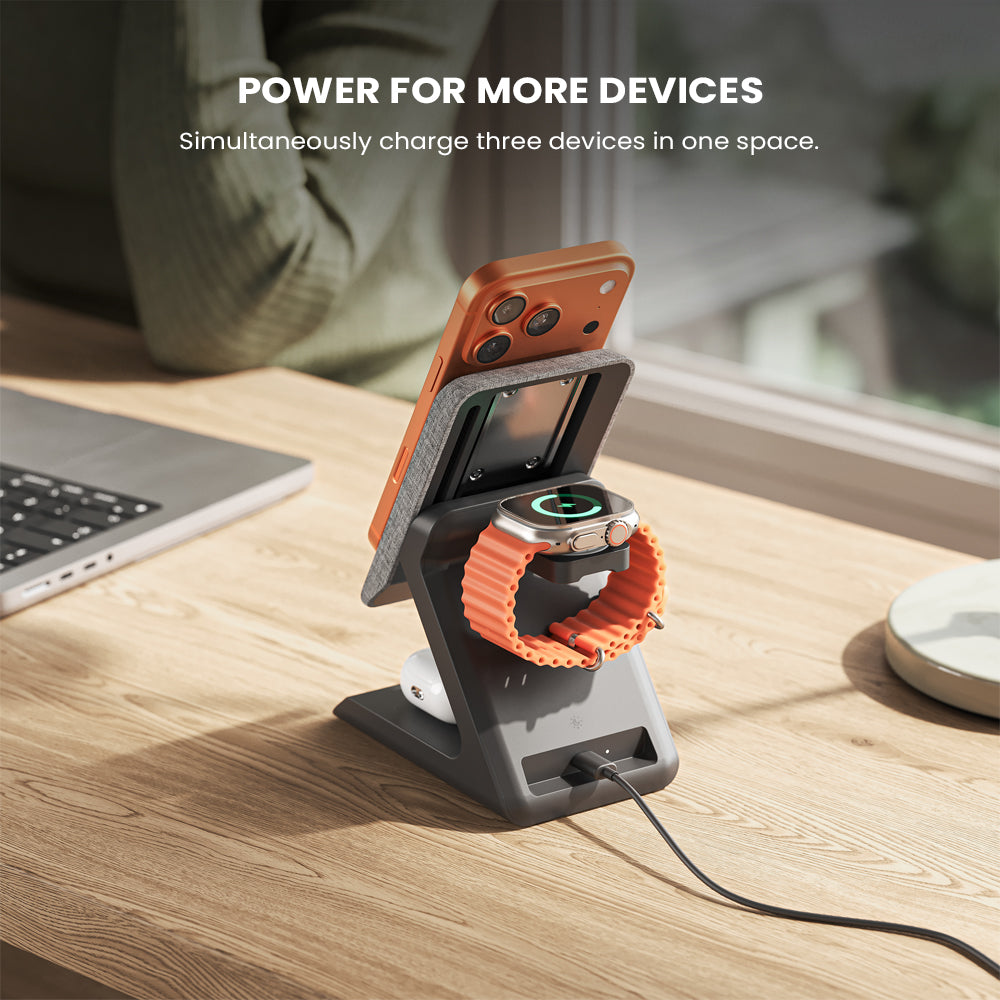 SUMMIT 3-in-1 Wireless Charging Station