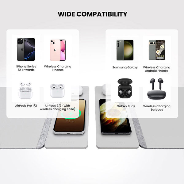 ALTI SLIM Wireless Charging Desk Mat