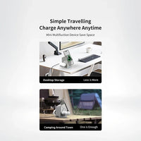EliteVolt 3-in-1 transforming wireless charging dock