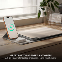 NEXA LIFT Laptop Sleeve With Charging Stand