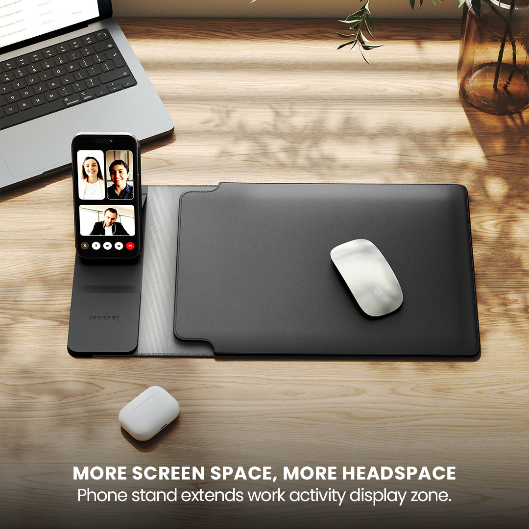 NEXA LIFT Laptop Sleeve With Charging Stand
