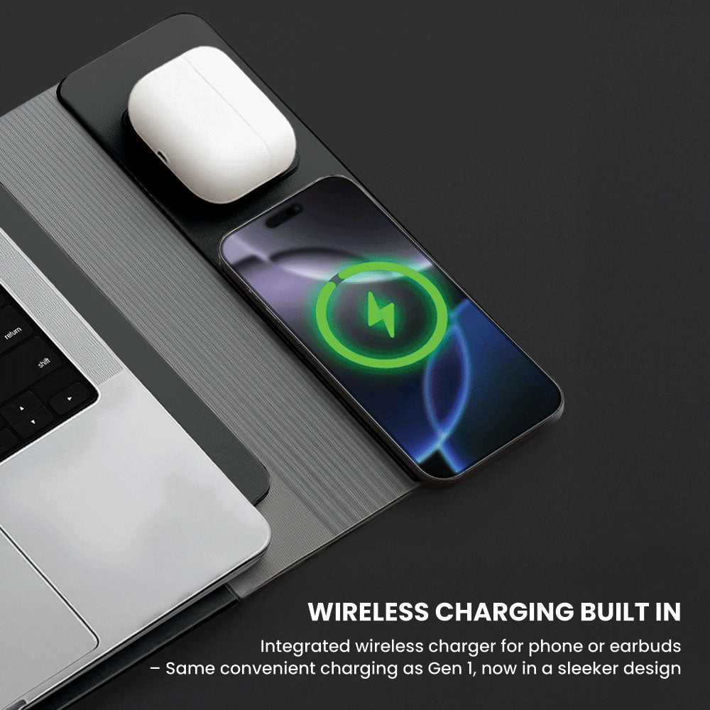 NEXA 4-in-1 Laptop Sleeve with Wireless Charging (Gen 2)