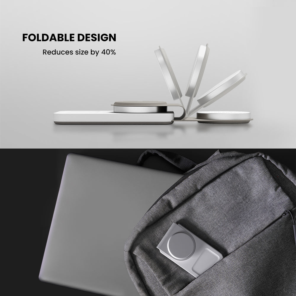SWIV 3-in-1 Foldable Wireless Charging  Station