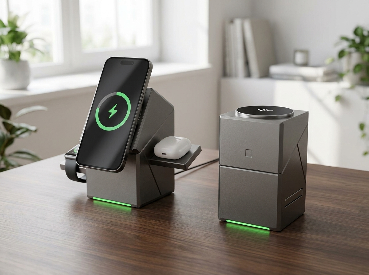 EliteVolt — Transforming 3-in-1 Dock