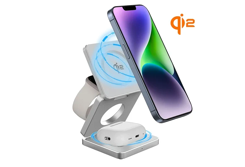 SnapFold 3-in-1 wireless charging stand